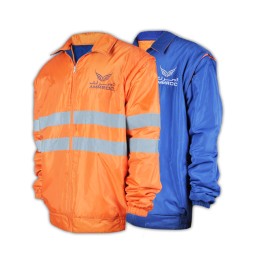 J408 custom wholesale double sided jackets, waterproof windproof jacket, custom reflective tape jacket J408 custom wholesale double sided jackets, waterproof windproof jacket, custom reflective tape jacket